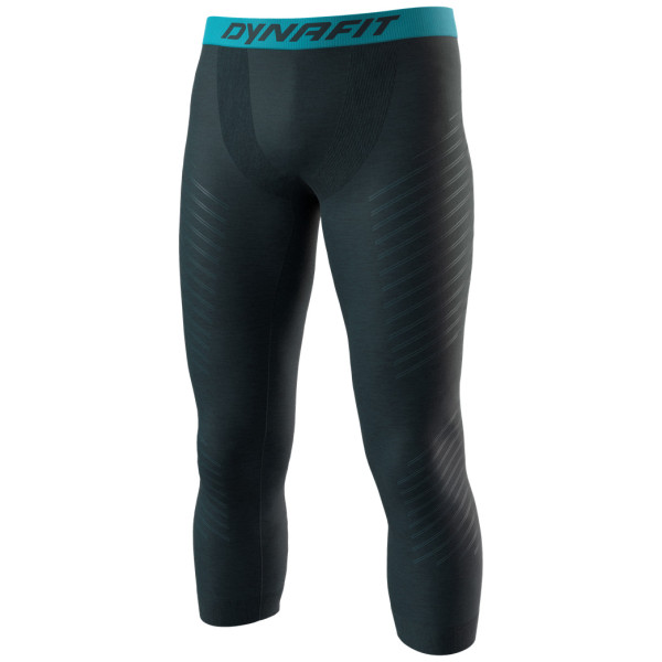 Pantalon sous-vêtement 3/4 homme Dynafit Tour Light Merino M 3/4 Tight vert / bleu blueberry STORM BLUE/8070