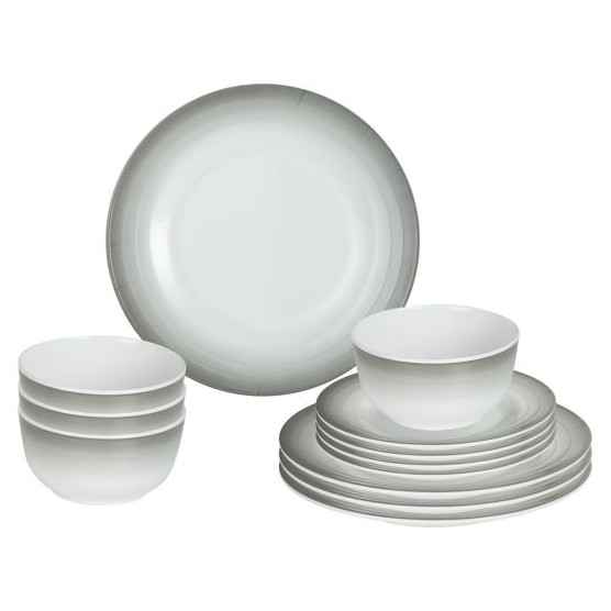 Set de vaisselle Brunner Midday Astralys blanc