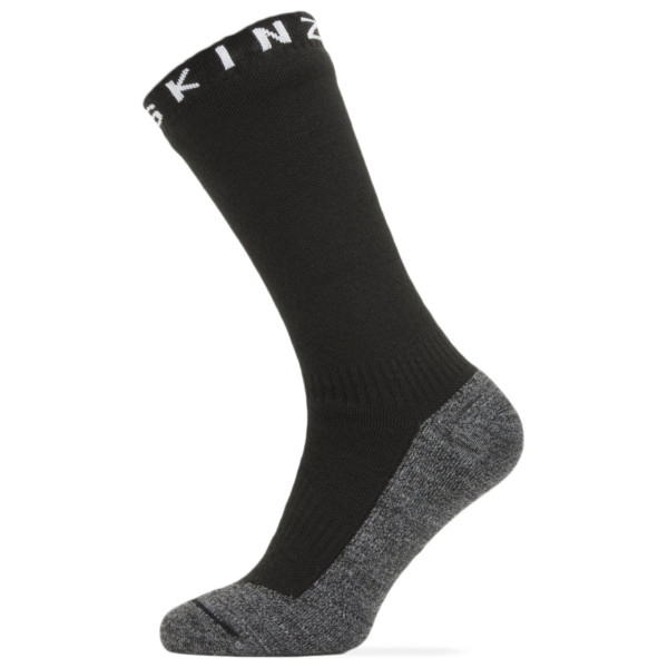 Chaussettes imperméables SealSkinz Nordelph noir / gris Black/Grey Marl/White