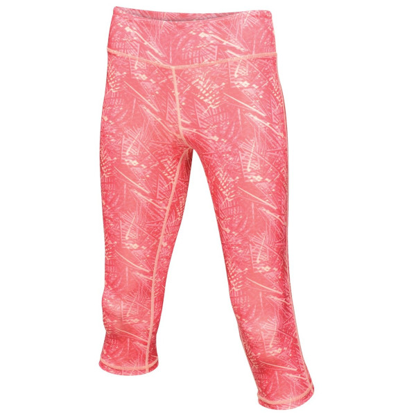 Leggings 3/4 femme Regatta Pincha 3/4 Leggin rose Hotpinkprint