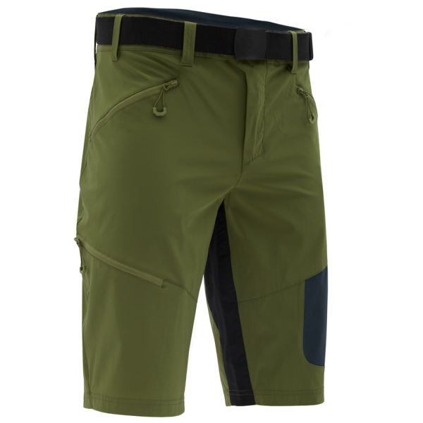 Cuissard de vélo homme Silvini Rango Pro vert - bleu olive-ocean