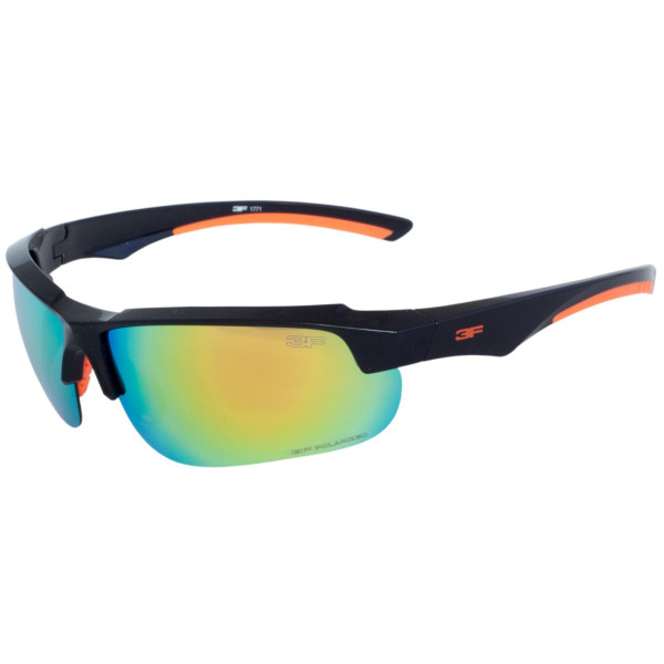 Lunettes 3F Version noir / orange