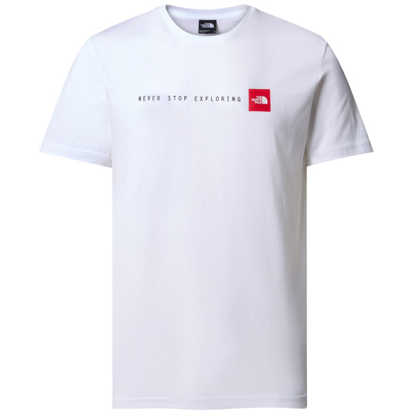 T-shirt homme The North Face S/S Never Stop Exploring Tee blanc Tnf White