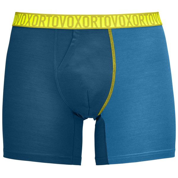 Caleçon homme Ortovox 150 Essential Boxer Briefs M bleue petrol blue