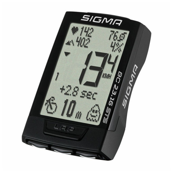 Compteur vélo Sigma BC 23.16 STS/CAD bezdrátový vert