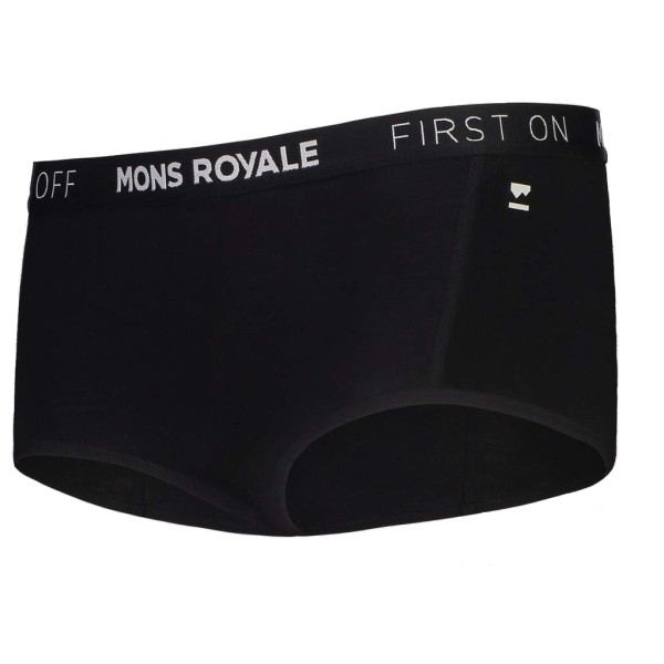 Culotte fonctionnell femme Mons Royale Sylvia Boyleg vert Black