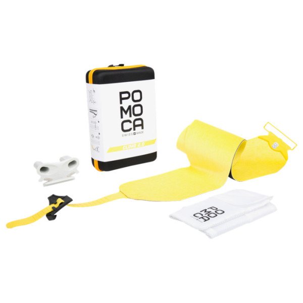 Peaux POMOCA Climb 2.0 ready2climb 120mm v2 jaune Yellow