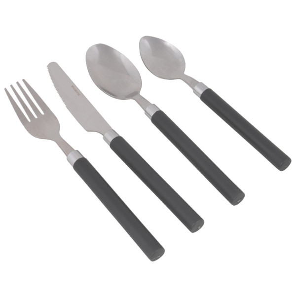 Set de couverts Bo-Camp Cutlery set 16 pcs girs Grey