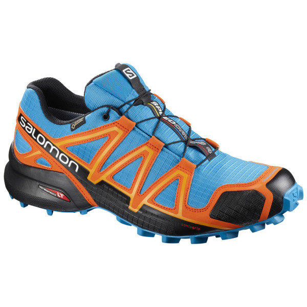 Chaussures homme Salomon Speedcross 4 GTX® bleu clair HawaiianSurf/Black/ScarletIbis