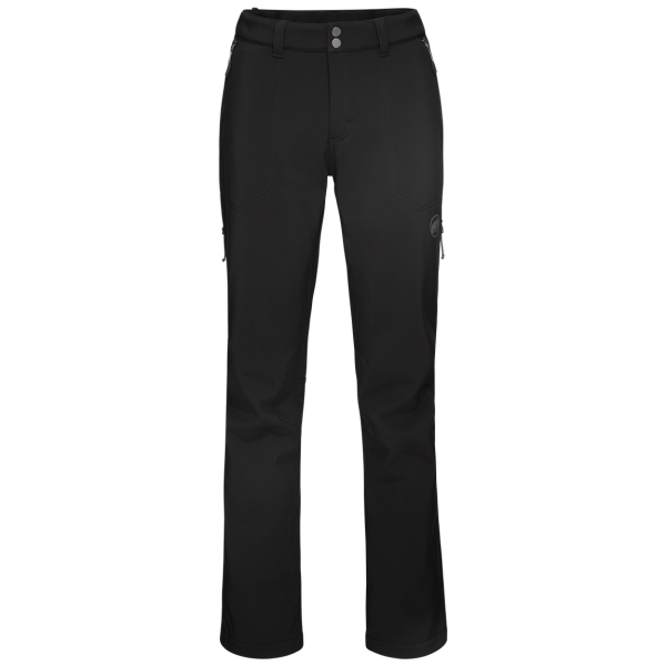 Pantalon softshell homme Mammut Runbold Winter SO Pants Men vert black