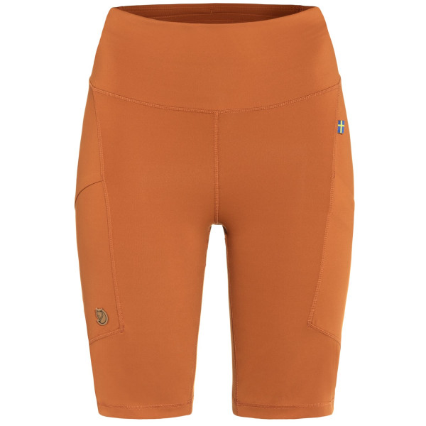 Leggings femmes Fjällräven Abisko Short Tights W orange Terracotta Brown