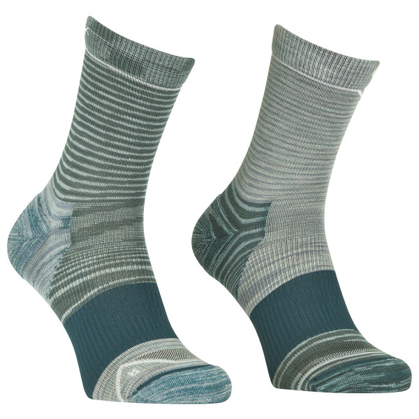 Chaussettes femme Ortovox Alpine Mid Socks W bleue ice waterfall