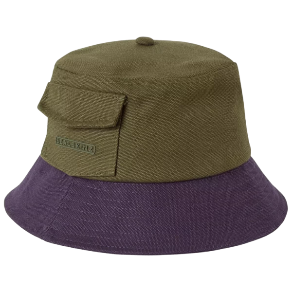 Chapeau SealSkinz Lynford vert - bleu Olive/Blue