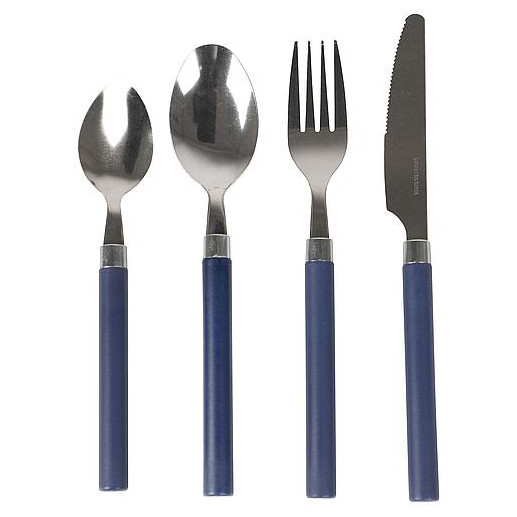 Set de couverts Bo-Camp Cutlery Set 4 kusy pro 1 osobu bleue Navy