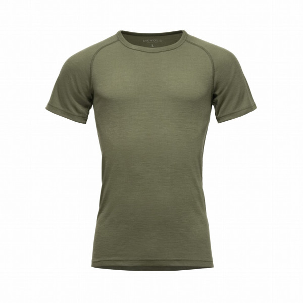 T-shirt fonctionnel homme Devold Lauparen Merino 190 Base Tee Man