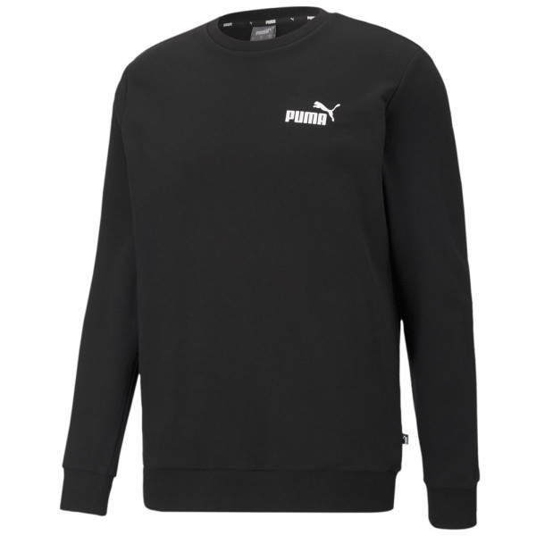 Sweat-shirt homme Puma ESS Small Logo Crew TR vert Black