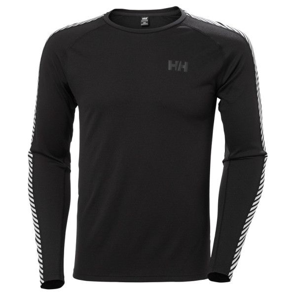 T-shirt fonctionnel homme Helly Hansen Lifa Active Stripe Crew vert Black