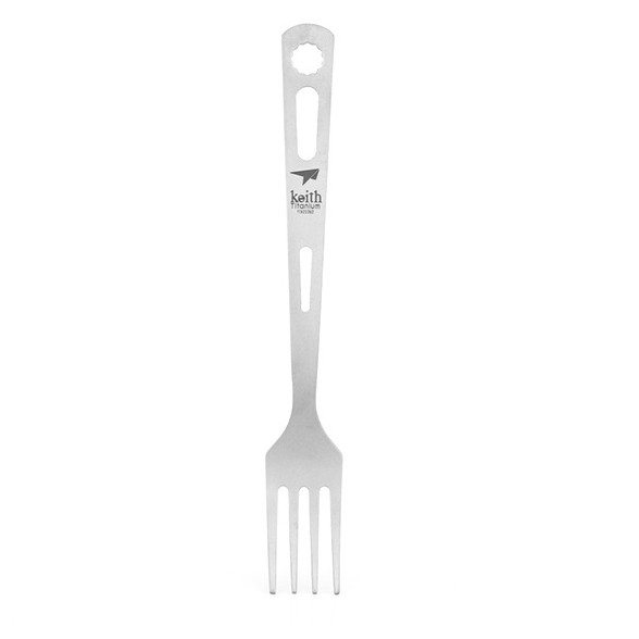 Couverts Keith Titanium 3-Piece Titanium Cutlery Set