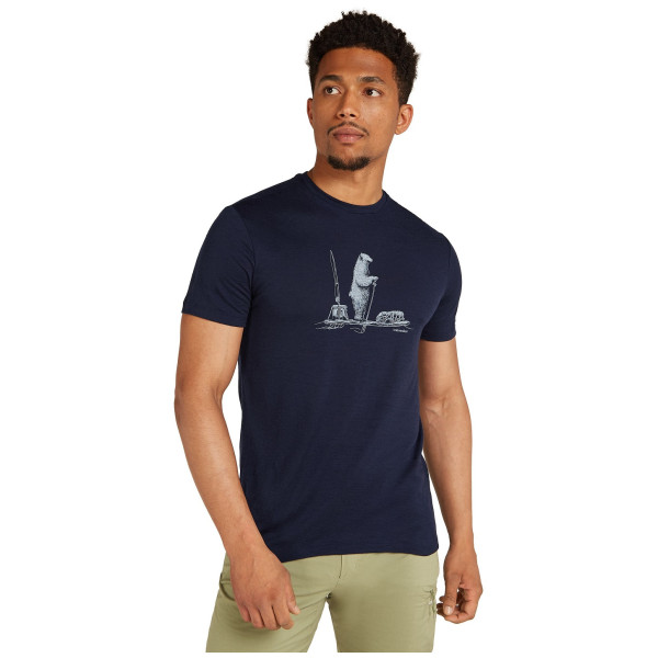 T-shirt homme Icebreaker M Mer 150 Tech Lite SS T Pol Paddle