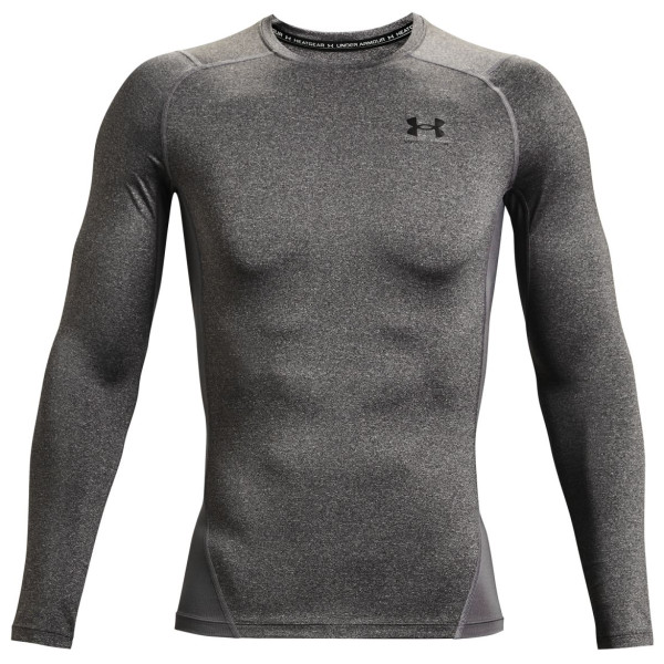 T-shirt fonctionnel homme Under Armour HG Armour Comp LS girs CarbonHeather//Black