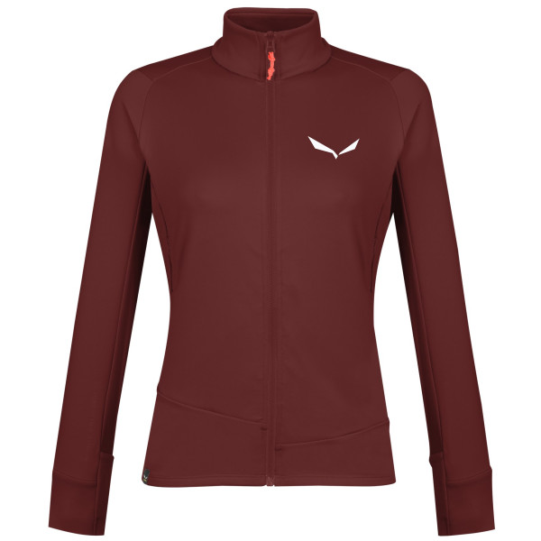 Veste femme Salewa Puez Pl W Jacket rouge 1570 - syrah