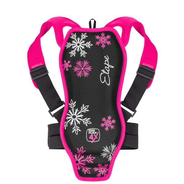 Protection dorsale enfant Etape Backbone noir / rose Black/Pink