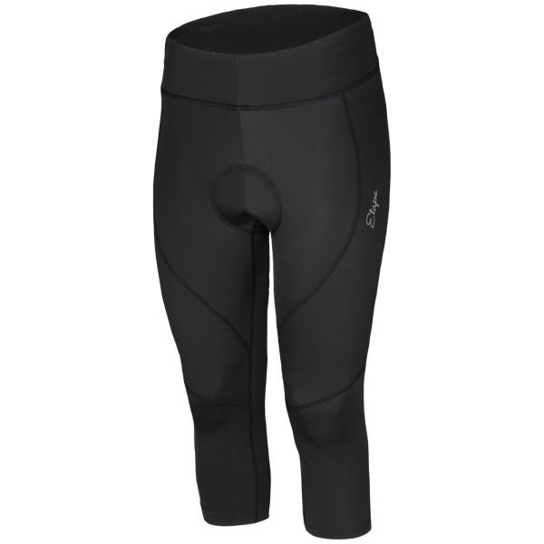 Pantalon vélo 3/4 femme Etape Lady 3/4 vert black