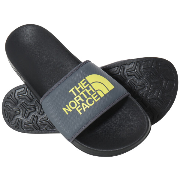 Pantoufles homme The North Face Base Camp Slide III noir / jaune Tnf Black/Acid Yellow