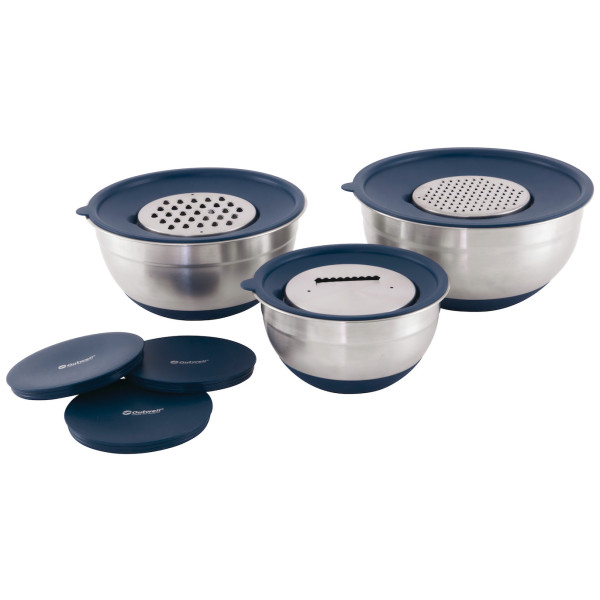 Jeu de bols Outwell Chef Bowl Set Lids & Graters