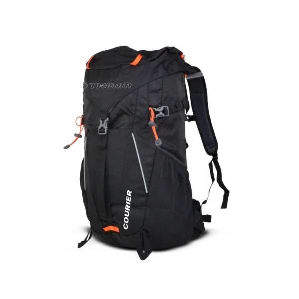 Sac à dos Trimm Courier 35l noir / orange Black/Orange