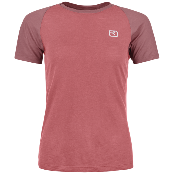 T-shirt femme Ortovox 120 Tec Fast Mountain Ts W rose wild rose