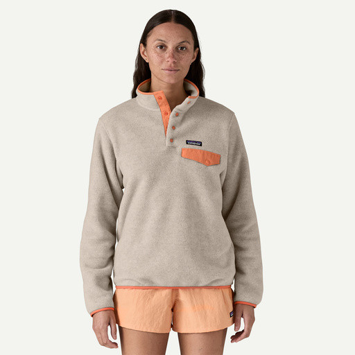 Sweat-shirt femme Patagonia W's LW Synch Snap-T P/O