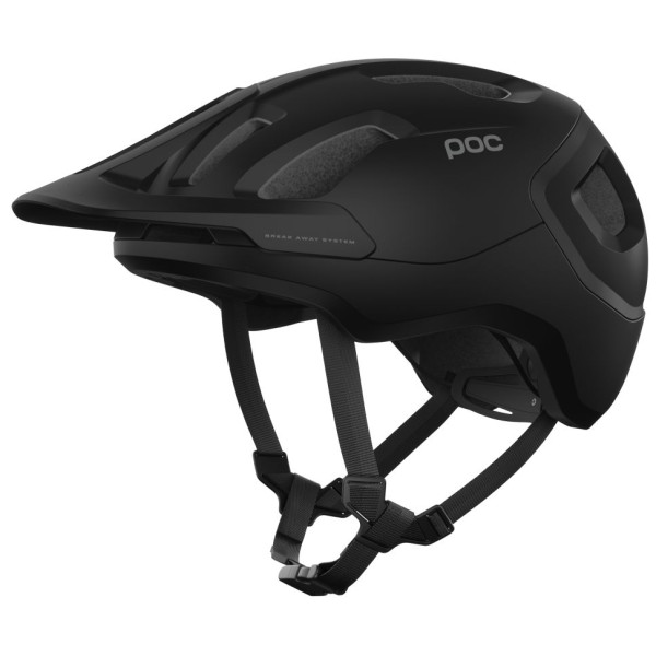 Casque vélo POC Axion vert Uranium Black Matt