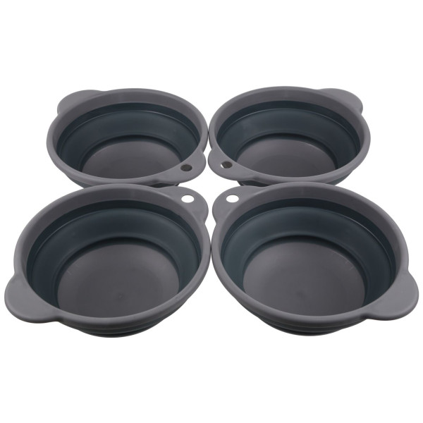 Jeu de bols Regatta TPR Folding Bowls girs Ebony Grey