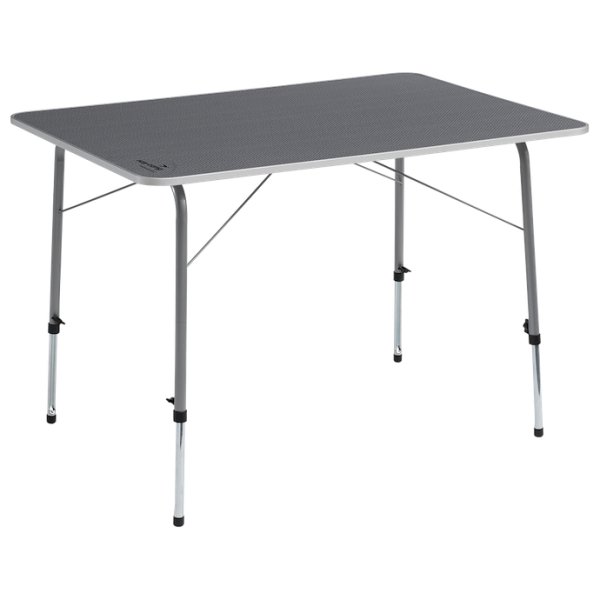 Table Easy Camp Alder Table noir / argenté