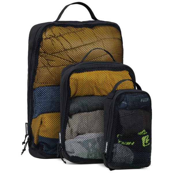 Set de voyage Hannah Case Set vert anthracite