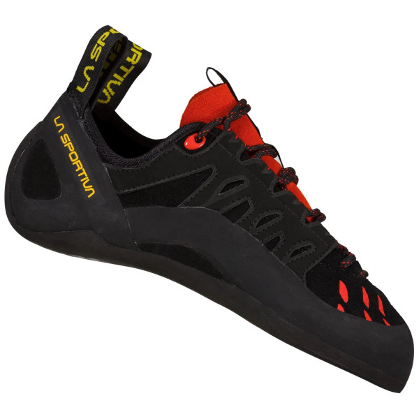 Chaussons d'escalade La Sportiva Tarantulace vert Black/Poppy