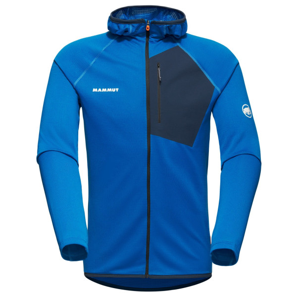 Veste homme Mammut Aenergy Light ML Hooded Jacket bleue azurit-marine