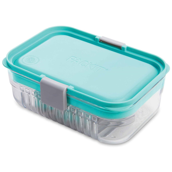 Boîte repas Packit Mod Lunch Bento Box bleue mint