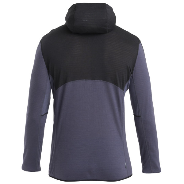 Sweatshirt fonctionnel homme Icebreaker Men Merino 200 Realfleece™ Descender LS Zip Hoodie