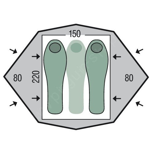 Tente Pinguin Gemini 150 Extreme