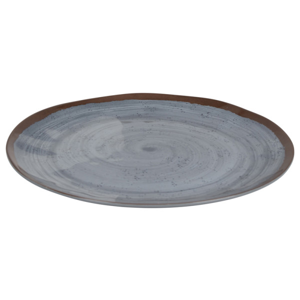 Set d'assiettes Bo-Camp Dinner plate Halo 4 ks girs Grey