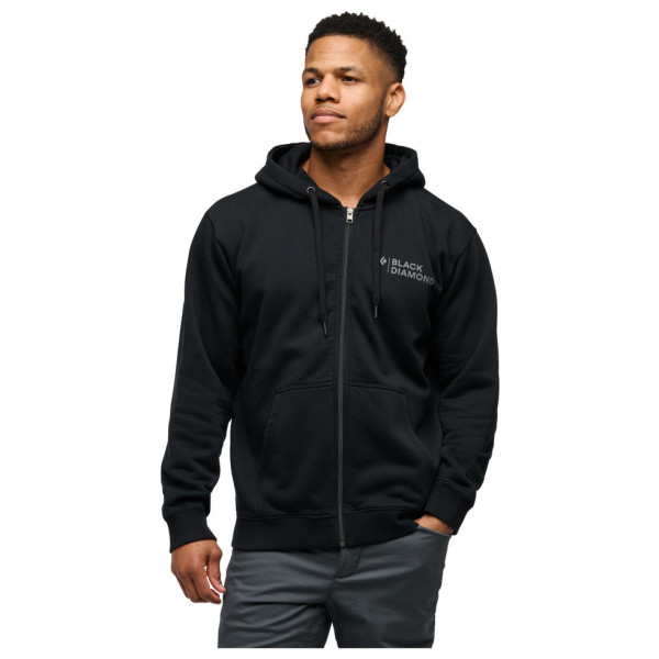 Sweat-shirt homme Black Diamond M Mini Stacked Fz Hoody