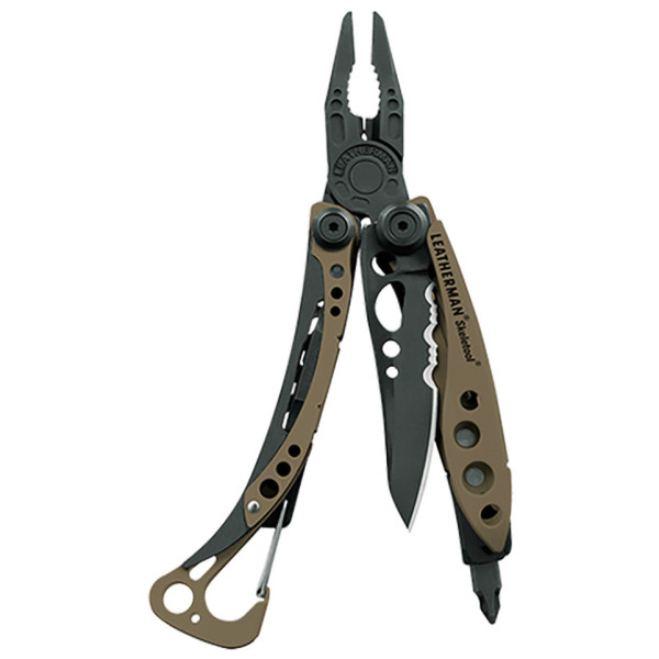 Outil multifonction Leatherman Skeletool Coyote TAN