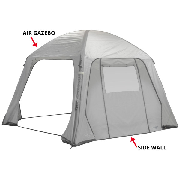 Auvent Bo-Camp Side wall + door / window Air Gazebo