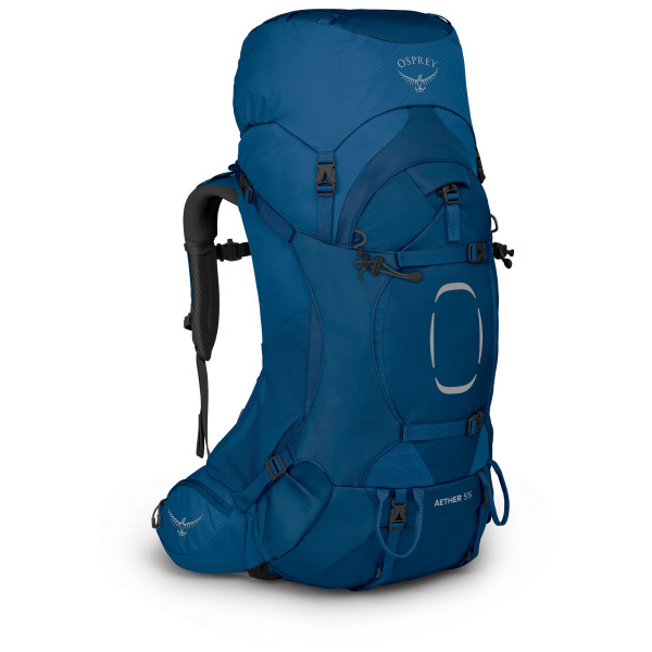 Sac à dos Osprey Aether 55 II bleue DeepWaterBlue