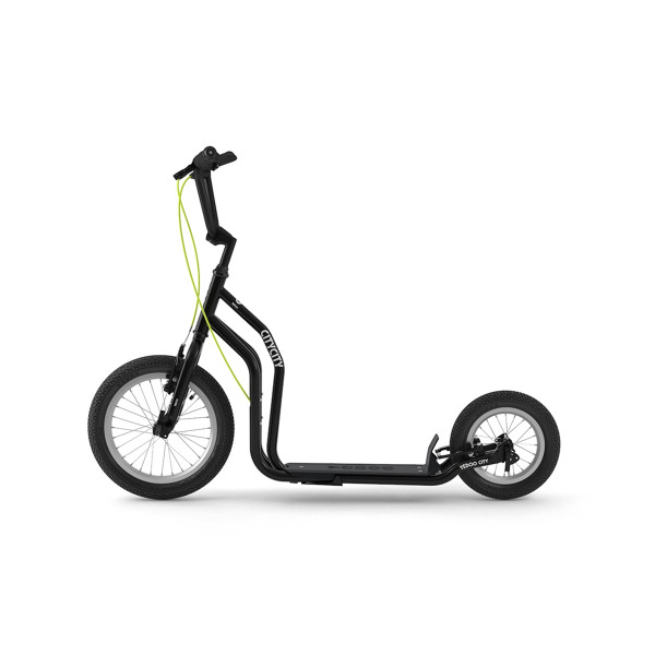 Trottinette Yedoo City RunRun vert Black