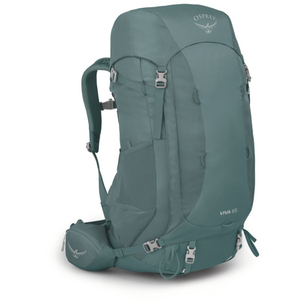 Sac à dos femme randonnée Osprey Viva 65 green succulent green