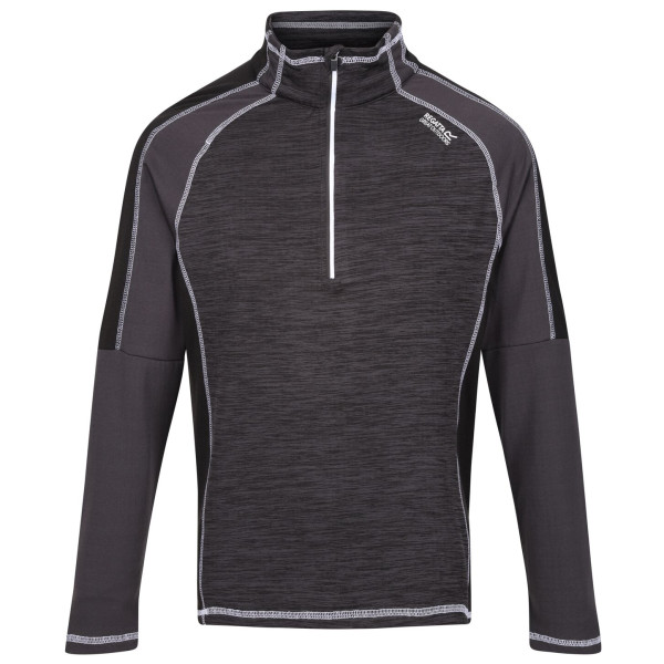 Sweat-shirt homme Regatta Hepley gris / noir Ash/Black