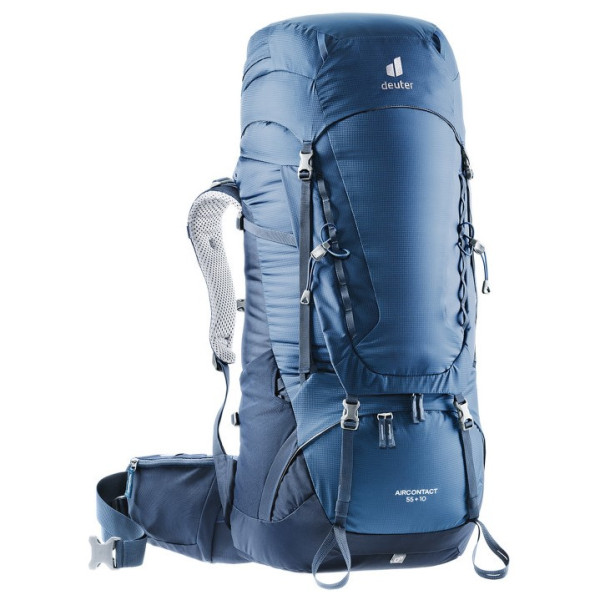 Sac à dos Deuter Aircontact 55+10 bleue MidnightNavy